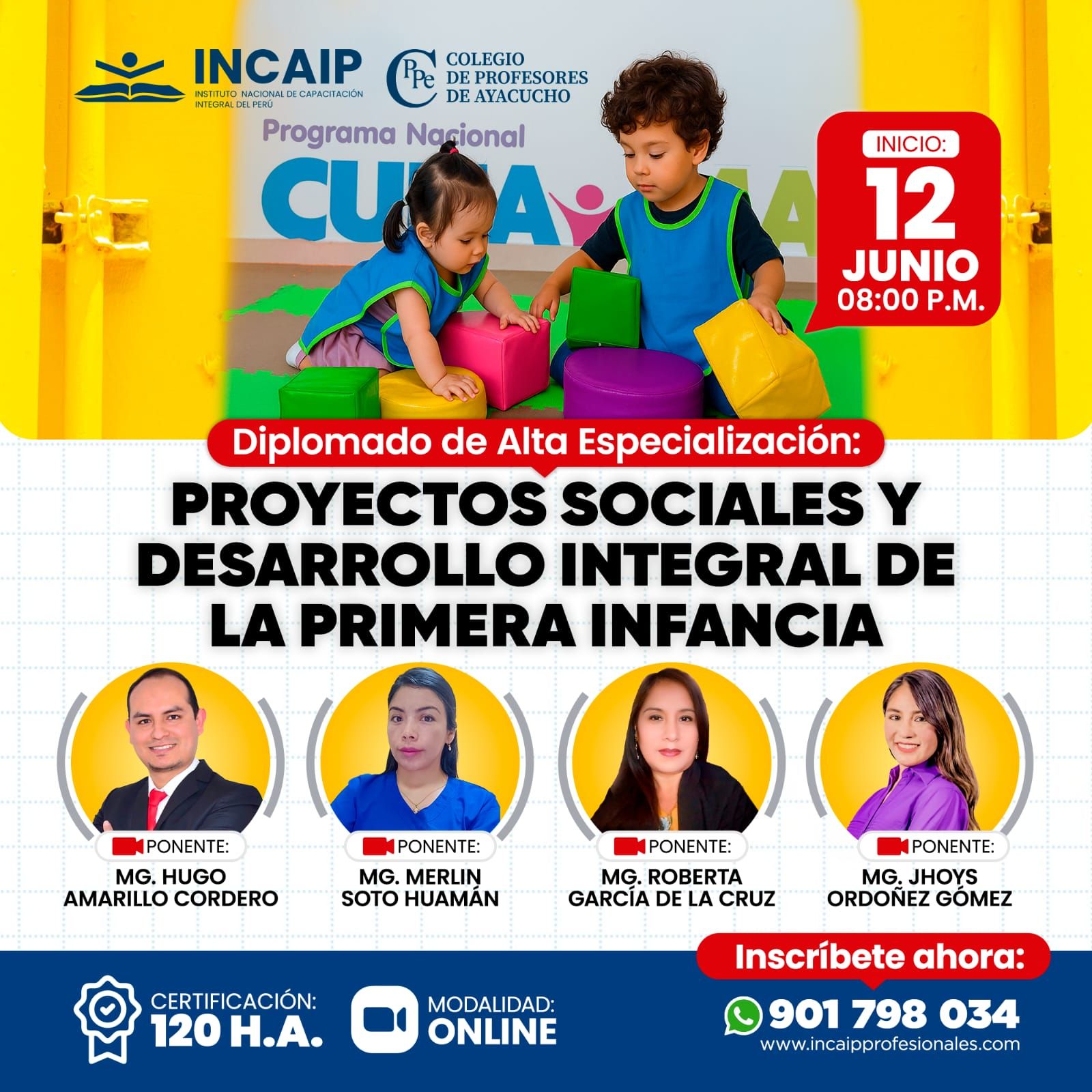 PROYECTOS SOCIALES Y DESARROLLO INTEGRAL DE LA PRIMERA INFANCIA ...
