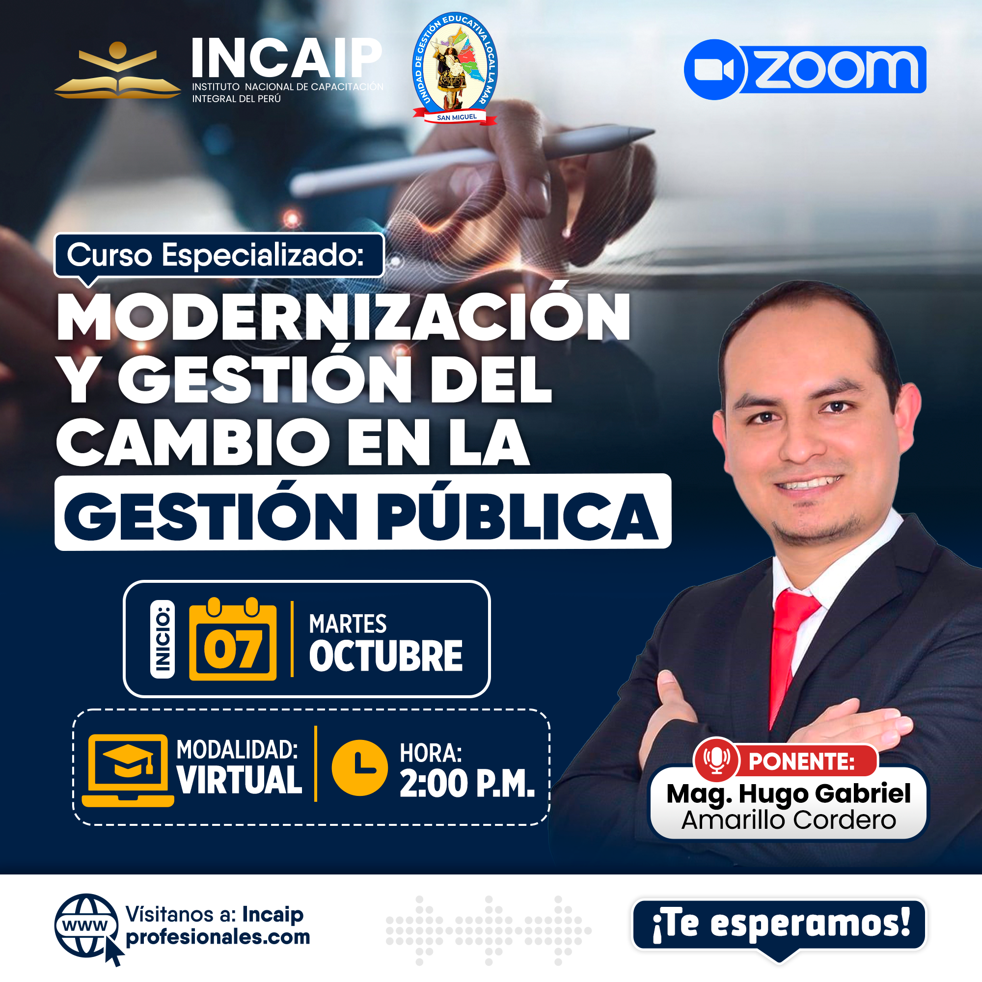 Curso Taller: MODERNIZACIÓN DE LA GESTIÓN PÚBLICA