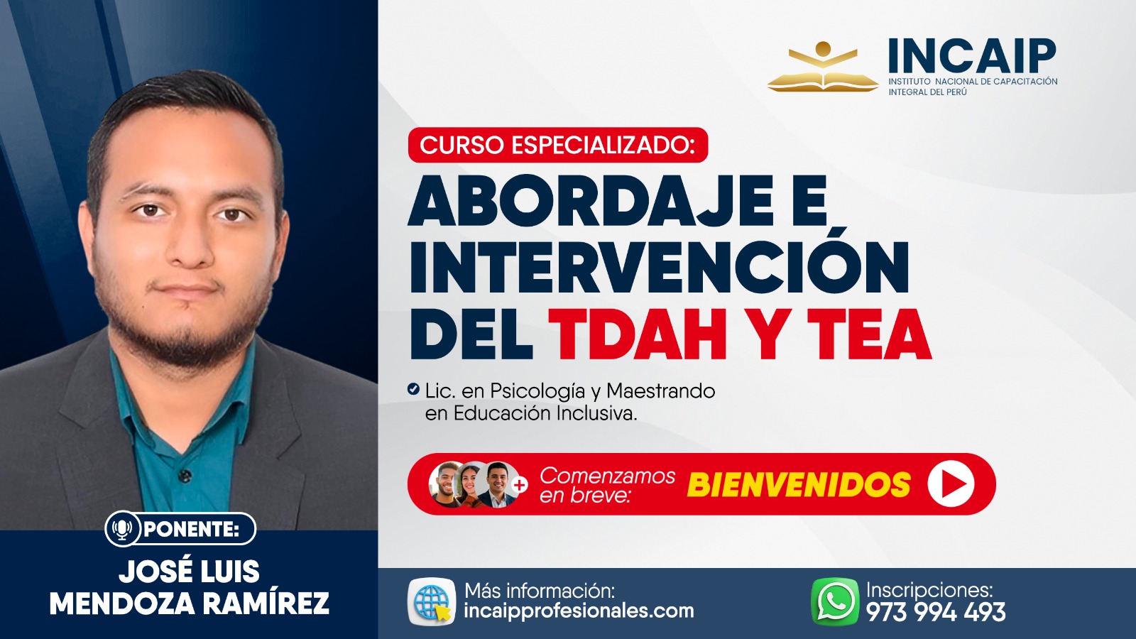 ABORDAJE E INTERVENCIÓN DEL TDAH Y TEA 120 H.A. 2025