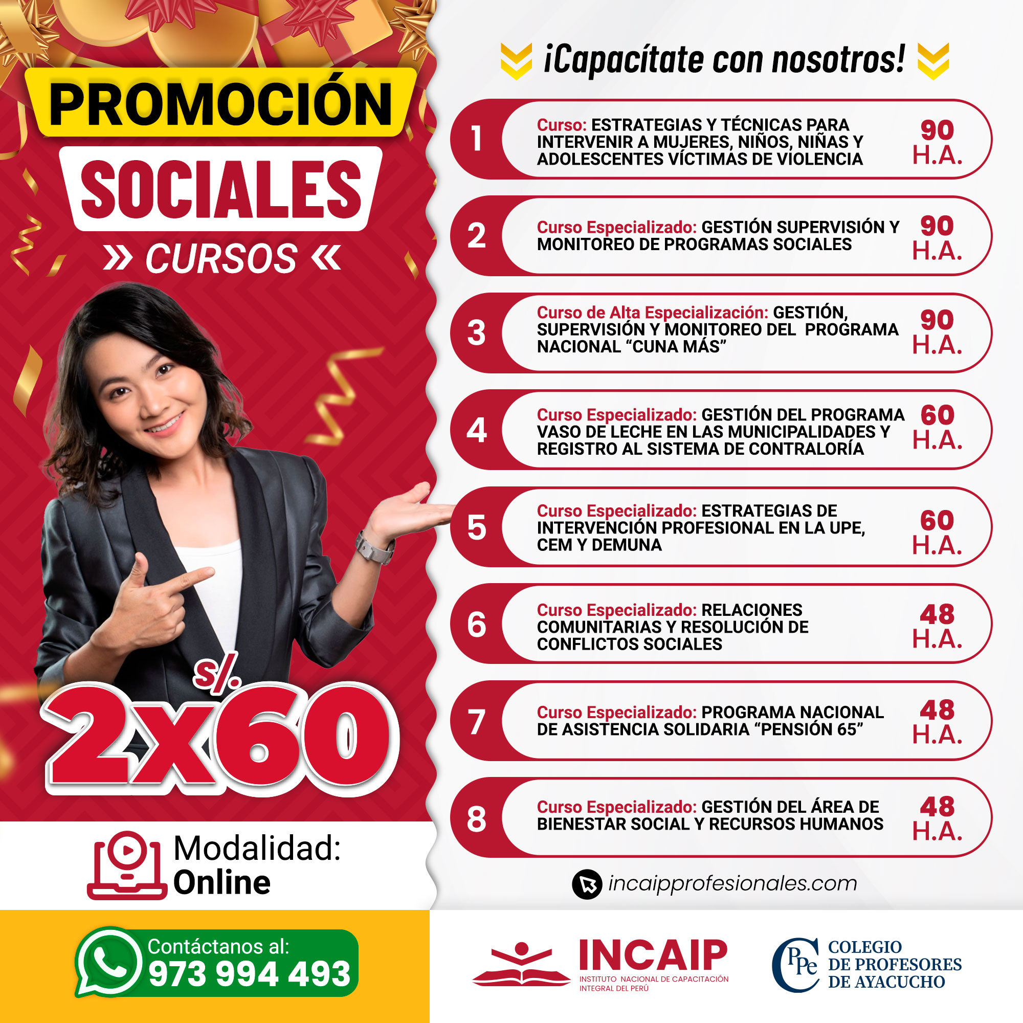 GESTIÓN DEL PROGRAMA NACIONAL VASO DE LECHE 2026 90 H.A.