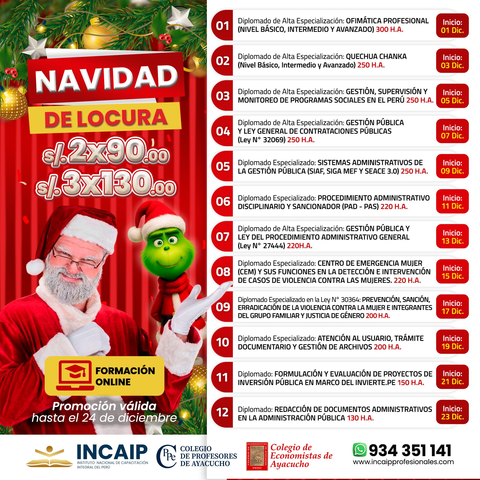 Diplomado Especializado: PROCEDIMIENTO ADMINISTRATIVO DISCIPLINARIO Y SANCIONADOR (PAD - PAS) - 220 H.A. 2026