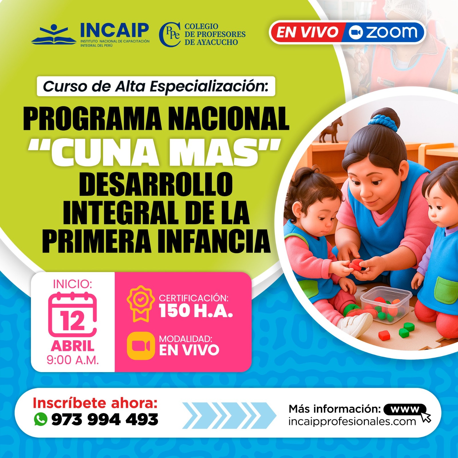 DESARROLLO INFANTIL TEMPRANO Y PRIMERA INFANCIA 2026 90 H.A. OFICIAL