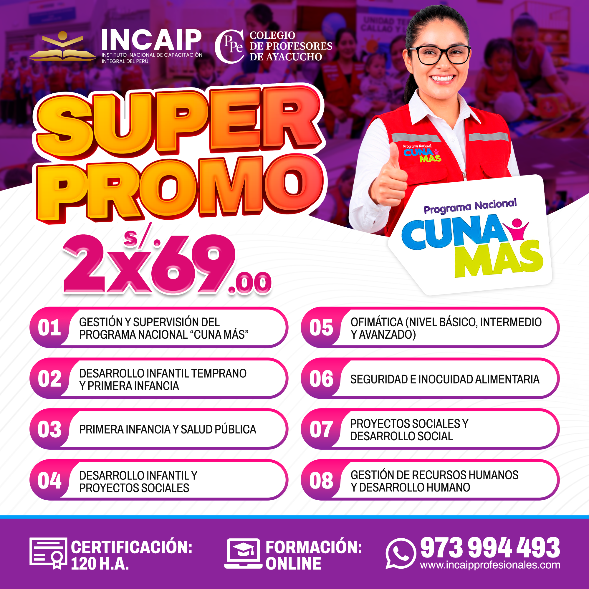 DESARROLLO INFANTIL TEMPRANO Y PRIMERA INFANCIA 2026 90 H.A. II OFICIAL